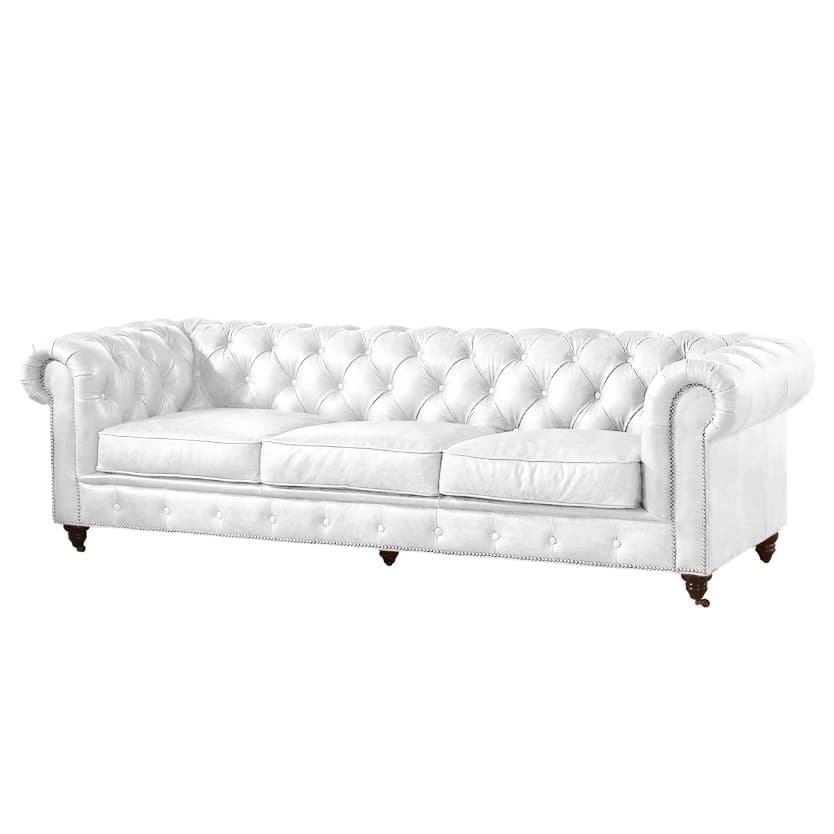 Chesterfield Sofa White