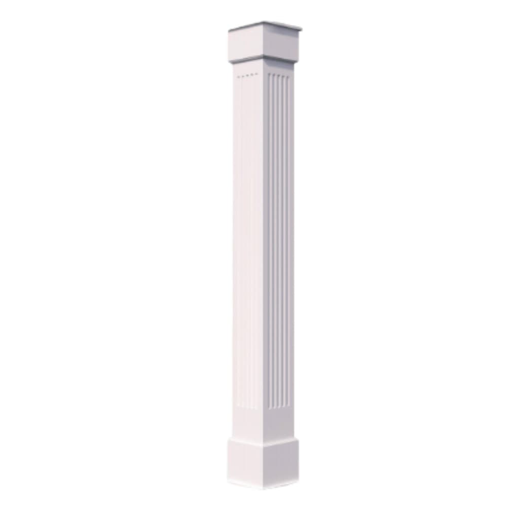 Porch columns XXXIV- 12" X 10 ft Fluted Panel