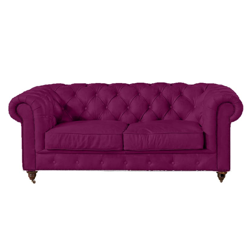 Chesterfield Sofa –Loveseat Custom Color