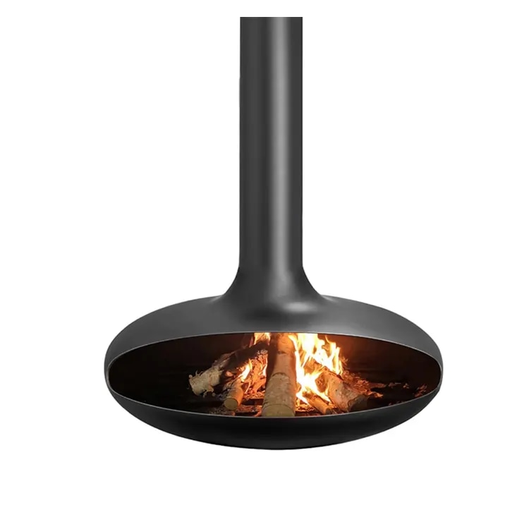 Mid Century Modern Fireplace — main view