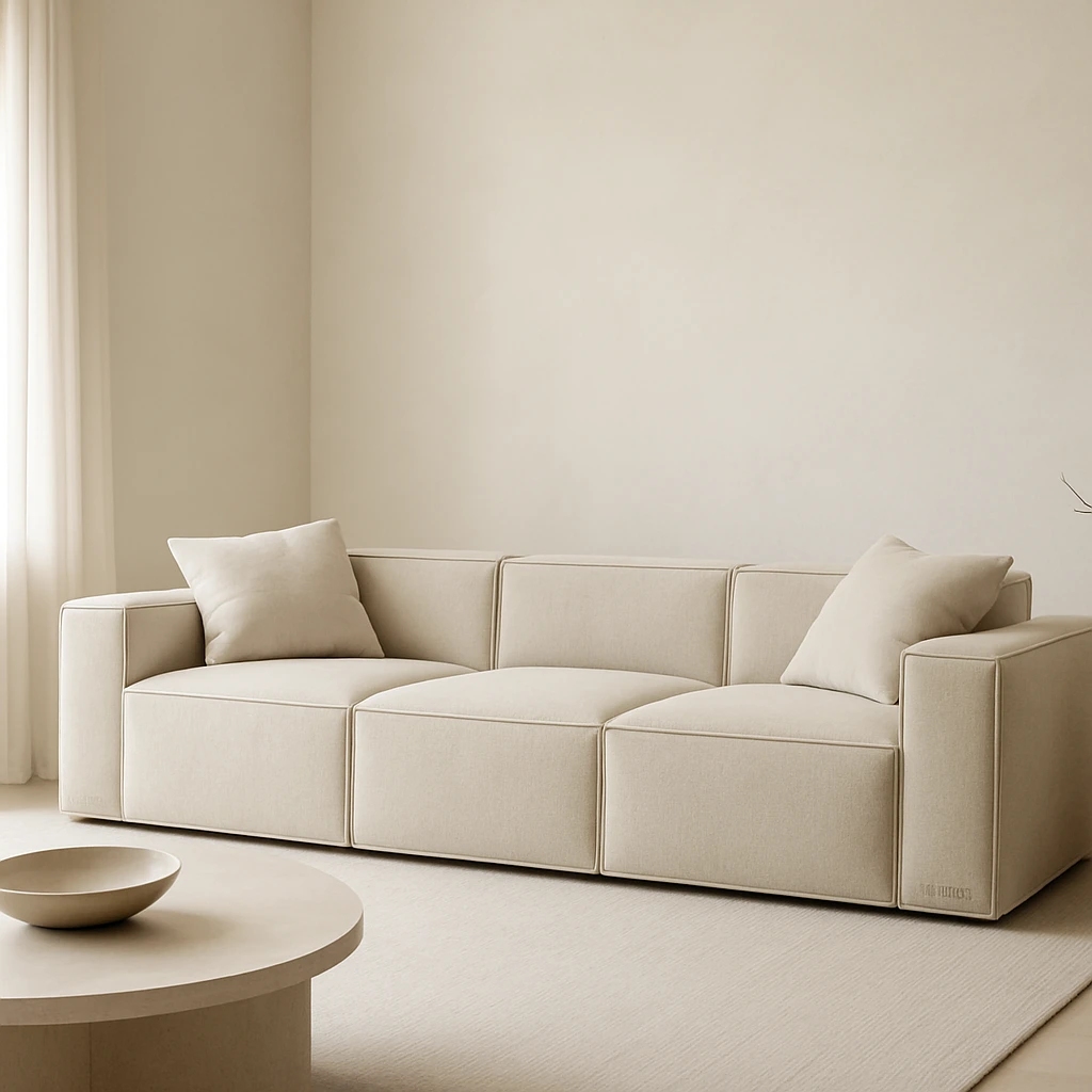 ARVA modular cloud-style sectional in a bright living room